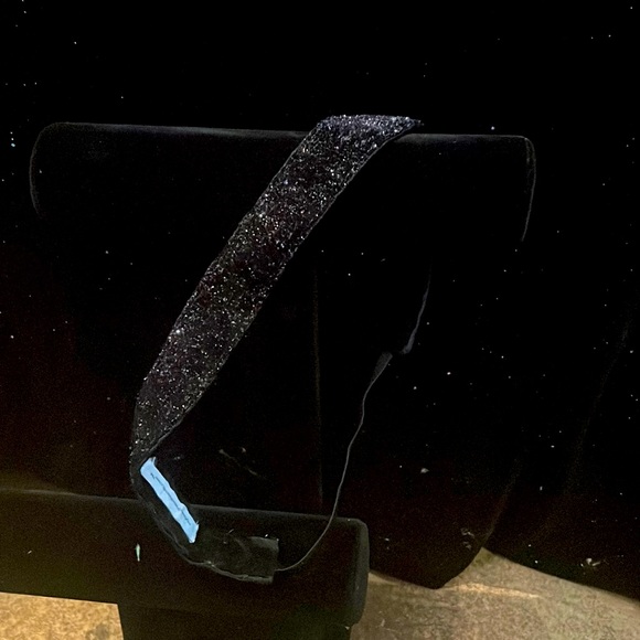 Black sparkle stretch headband - Picture 1 of 3